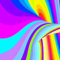 Image showing Abstract swirl background. Vector illustration. 