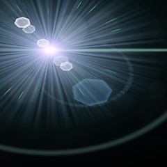 Image showing lens flare