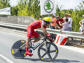 Image showing The Cyclist Mate Mardones - Tour de France 2014