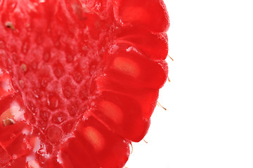 Image showing raspberry isolated