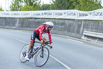 Image showing The Cyclist Tony Gallopin - Tour de France 2014