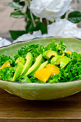 Image showing fresh avocado salad 