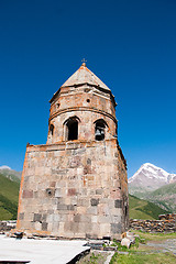 Image showing Gergeti Trinity Church in Georgia