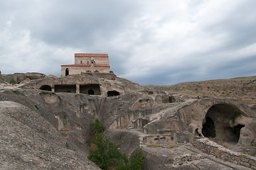 Image showing Uplistsikhe ancient rock-hewn town