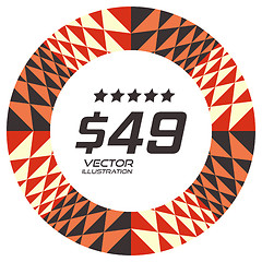 Image showing Vector illustration for design. 