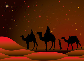 Image showing christmas journey