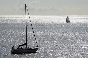 Image showing Sailing boat