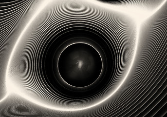 Image showing Abstract image : fractal vortex.