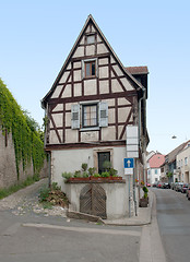 Image showing historic house in Oppenheim