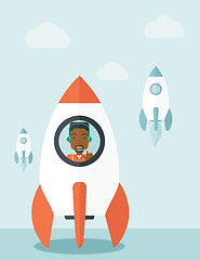 Image showing Black guy in On- line business start up