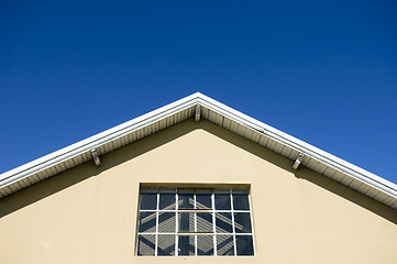 Image showing Roof of warehouse