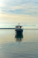 Image showing Sail of a sailing boat