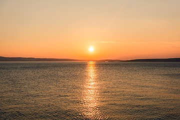 Image showing Scenic view of a small island