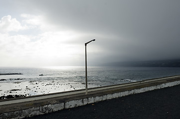 Image showing Coastal storm