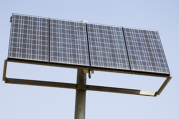 Image showing Solar cell panel