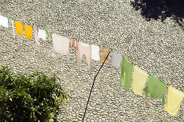 Image showing Cloth drying