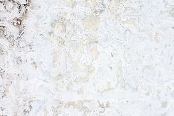 Image showing Grungy white background natural concrete