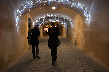 Image showing Winter Night in Brasov