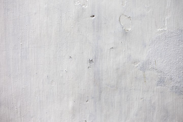 Image showing Grungy white concrete wall background