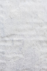 Image showing Grungy white concrete wall background