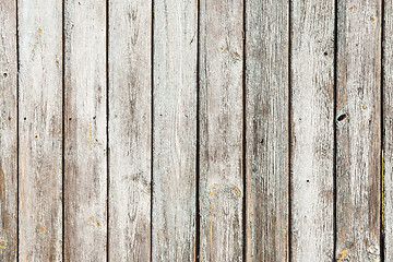 Image showing Vintage  white background wood wall.