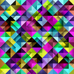 Image showing Seamless mosaic pattern.