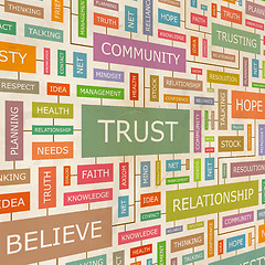 Image showing TRUST