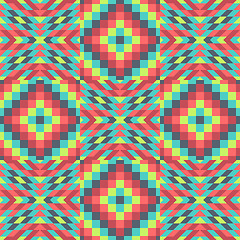 Image showing Seamless pattern. Mosaic. 