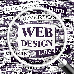 Image showing WEB DESIGN