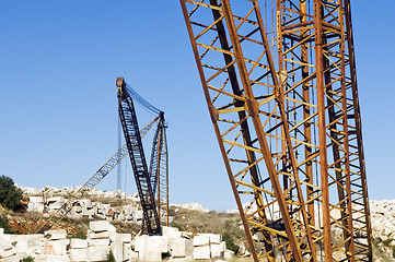 Image showing Marble quarry