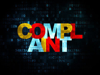 Image showing Law concept: Complaint on Digital background