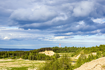 Image showing Summer nature landscape