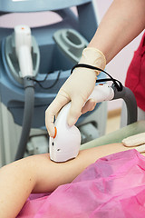 Image showing photo epilation