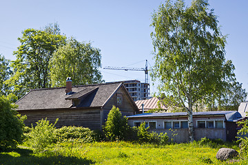 Image showing Old and new architecture of houses