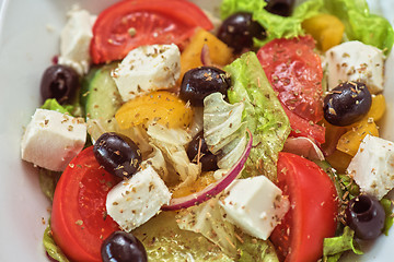 Image showing Greek salad