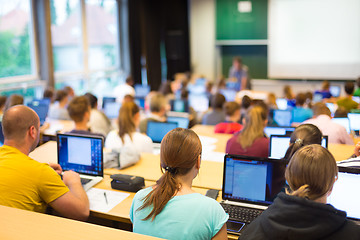 Image showing Informatics workshop at university.