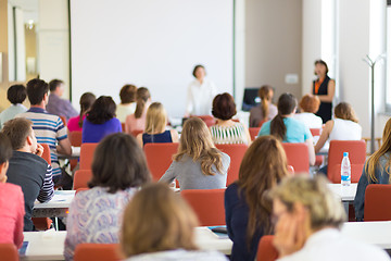 Image showing Lecture at university.