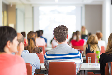 Image showing Lecture at university.