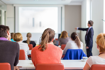 Image showing Lecture at university.