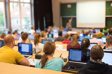 Image showing Informatics workshop at university.