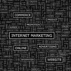 Image showing INTERNET MARKETING