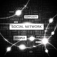 Image showing SOCIAL NETWORK