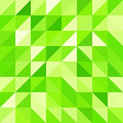 Image showing Geometric triangles background. Mosaic. 