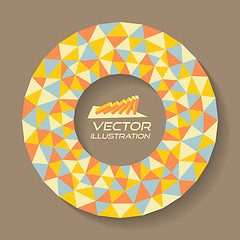 Image showing Vector illustration for design. 