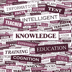 Image showing KNOWLEDGE