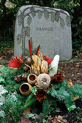 Image showing Cemetery at xmas
Cemetery at xmas
