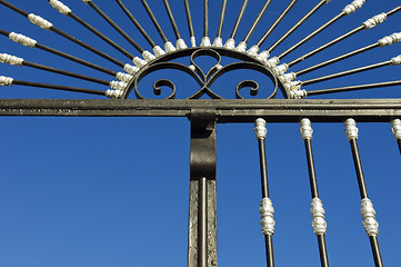 Image showing Iron gate