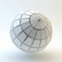 Image showing 3D Sphere. Vector illustration.