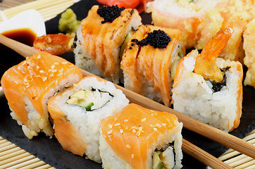 Image showing Various Maki Sushi