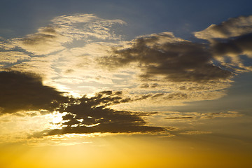 Image showing asia in the  kho tao bay isle  and cloud